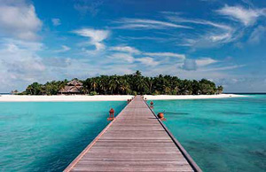 maldives pier